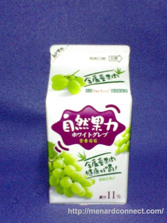 white grape juice drink
